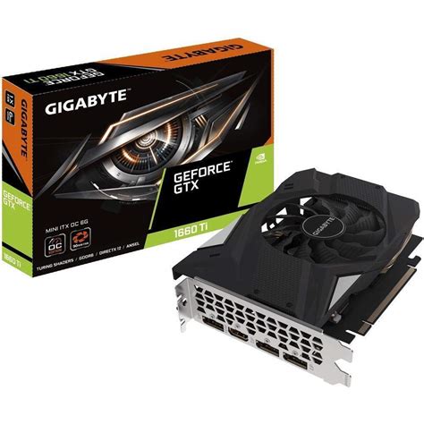Amazon.in: Buy GIGABYTE GeForce GTX 1660 Ti Mini ITX OC 6G 192-bit ...