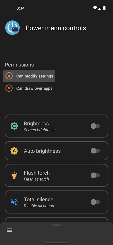 Image result for Android Power Menu