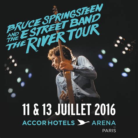 ROCKERPARIS: Bruce Springsteen & The E Street band @ Paris- Bercy, July ...