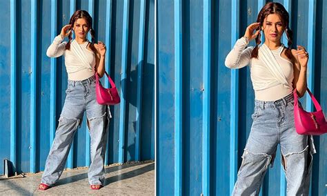 Avneet Kaur sizzles in lacy bralette and high-waisted jeans