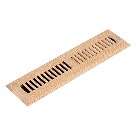 Buy Homewell White Oak Wood Floor Register, Drop in Vent Cover with ...
