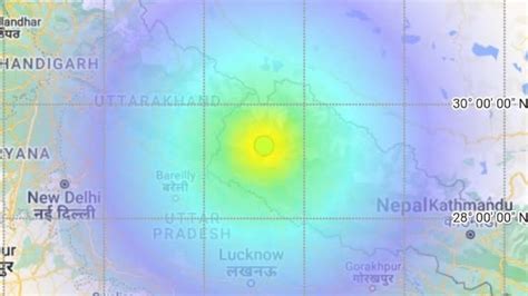 Earthquake in Delhi-NCR, the epicenter of the earthquake was in Nepal ...