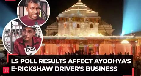 '200-250 Bhi Mushkil Ho Raha…', Ayodhya's E-rickshaw drivers express ...