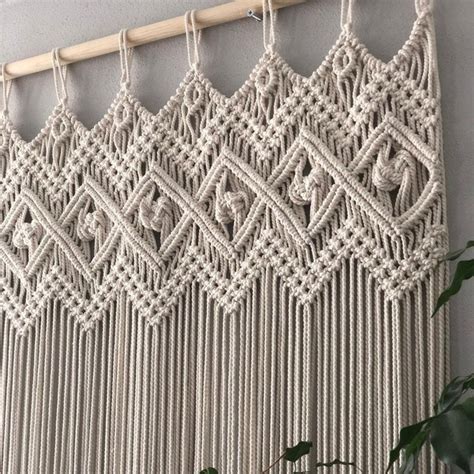 Macrame Tutorial Valances 的图像结果