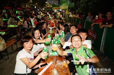 海口第六届青岛啤酒节圆满闭幕 2018海南青岛啤酒节狂欢风暴持续进行中_海南频道_凤凰网