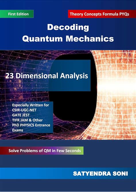Quantum Mechanics: Dimensional Analysis (Decoding Quantum Mechanics for ...