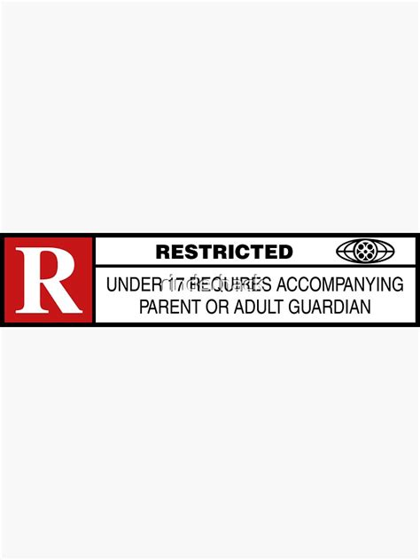 Image result for Rated R Sticker