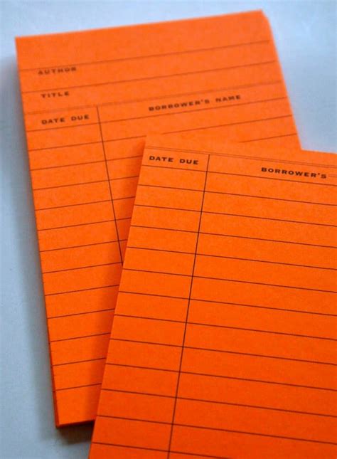 Image result for Library Card Example