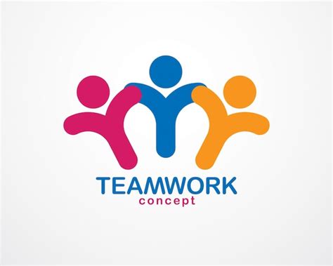 Koncepcja jedności i współpracy biznesmena pracy zespołowej stworzona z ...