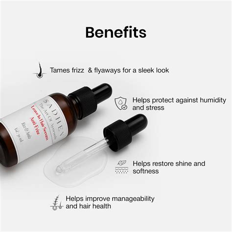 Leave-In Hair Serum - Anti-Frizz – Sadhev