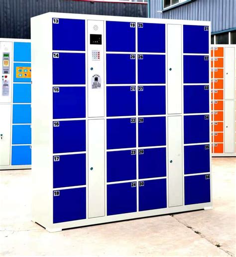 智能系统24门储存柜-西安鑫中星金属制品制造有限公司