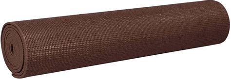 Quinergys ® Dark Chocolate Premium PVC Yoga Mat – Durable, Washable ...