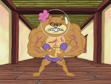 Image result for Sandy Cheeks Strong