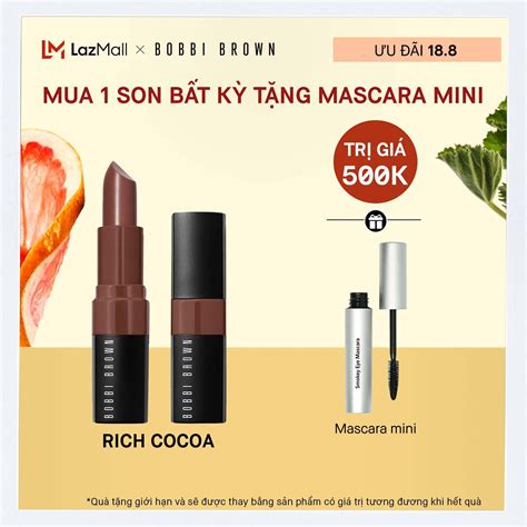 ƯU ĐÃI 18.8 PHIÊN BẢN REAL NUDES Son Môi Bobbi Brown Crushed Lip Color 3.4g - MixASale
