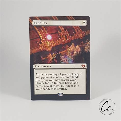 Land Tax - Magic the Gathering Hand Painted Alter - Etsy