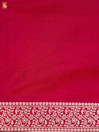 Handwoven Katan Silk Banarasi Shikargah Saree – Khinkhwab