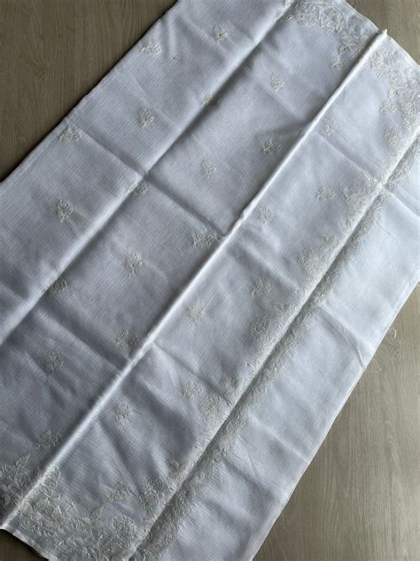 Machine Embroidered Kota Saree (Without Blouse)-26567 – FABK