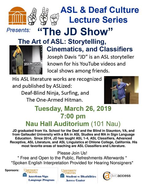 Image result for ASL Lecture