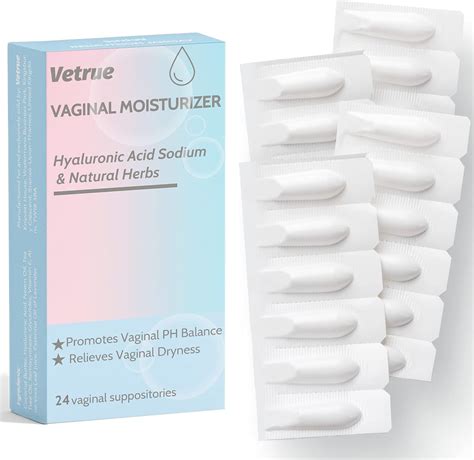 Amazon.com: Intimate Moisturizer, Vaginal Suppository for Dryness & Discomfort, Feminine Long ...