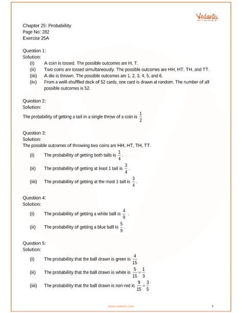Image result for Probability Class 8