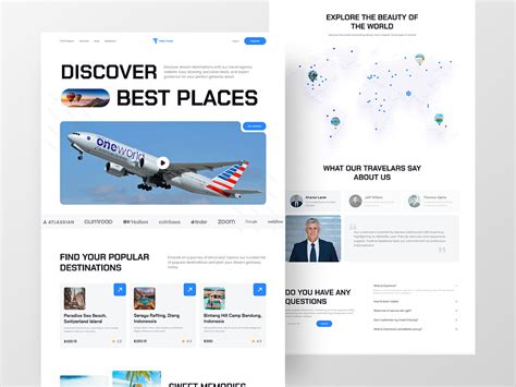 Travel Website Examples 的图像结果
