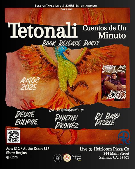 Book Release Celebration!-Tetonali: Cuentos De Un Minuto Featuring ...