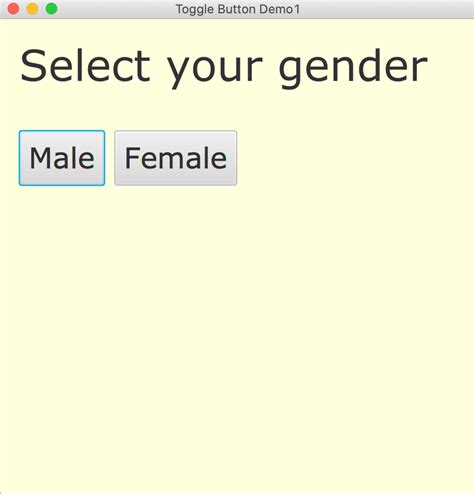 Image result for Toggle Button JavaFX