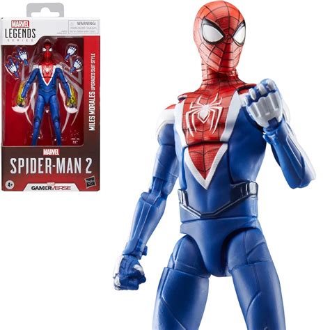 Spider-Man Gamerverse Miles Morales Upgraded Suit Action Figure