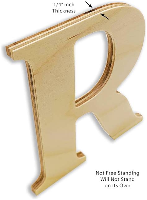 Wood Letters The Crafts Outlet 4-in Family Of Wood Letter 4mm Thick ...