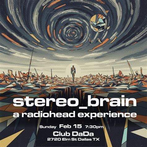 stereo_brain (a radiohead experience) at Club DaDa, Club Dada, Dallas ...