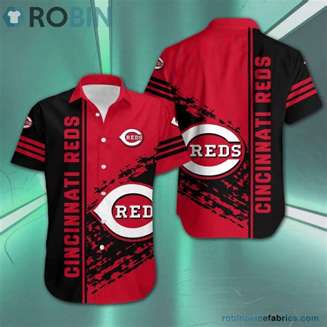 Cincinnati Reds - MLB Short Sleeve Button Down Hawaiian Shirt ...