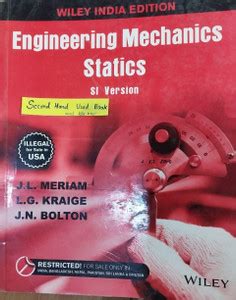 Engineering Mechanics: Statics, SI Version: Buy Engineering Mechanics ...