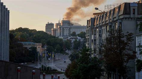 Russia strikes Ukraine with over 800 drones; smoke seen rising from ...