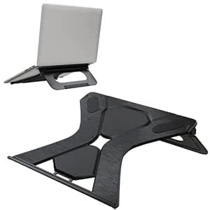 ELV Direct Tabletop Foldable Portable Laptop Stand, Lapdesk, Laptop ...