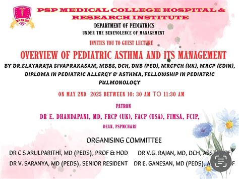 PSP Medical College Hospital and Research Institute