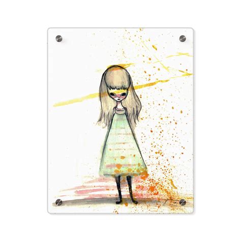 Sister Wall Art Panel - Ready to Hang Acrylic Print by Jessica Von ...