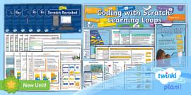 Scratch Blocks Cut Out - Twinkl UK - Computing