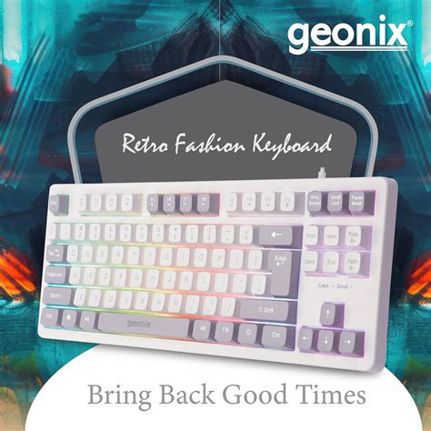 Vintage KB4 Retro Style Keyboard – Geonix