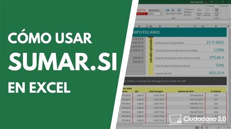 Image result for Excel Sumar.si Varias Condiciones