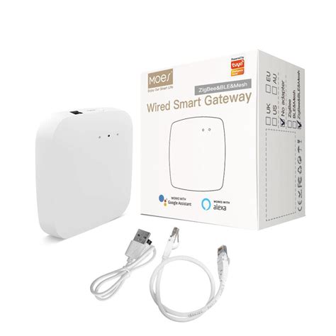 MOES Tuya Multi-Mode Smart Gateway Hub WiFi ZigBee India | Ubuy