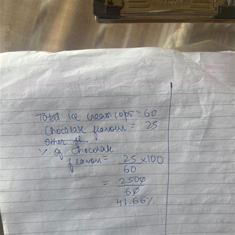 Sneha has 60 ice cream cups.Out of these 25 are chocolate flavour. What ...