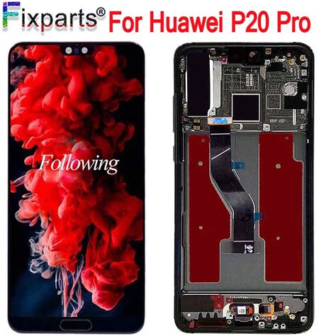New Black 6.1"For Huawei P20 Pro LCD Display Screen Touch Panel ...
