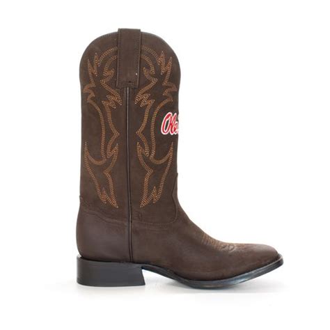Gameday Men's Western Boot - Ole Miss University of Mississippi
