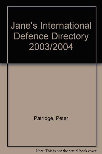 Buy Jane's International Defense Directory 2004 (Jane's International ...