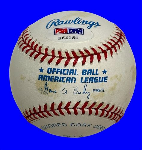 Lot Detail - Actor James Earl Jones Signed Official A.L. Baseball (PSA/DNA)