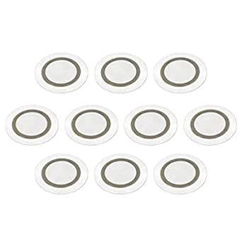 uxcell 10 Pcs Piezo Discs 20mm Acoustic Pickup Transducer Microphone ...