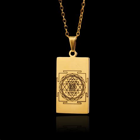 Sri Yantra Pendant for Women