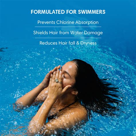 Pre-Swim Water Defence Hair Spray | Protection from Chlorine & Damage ...
