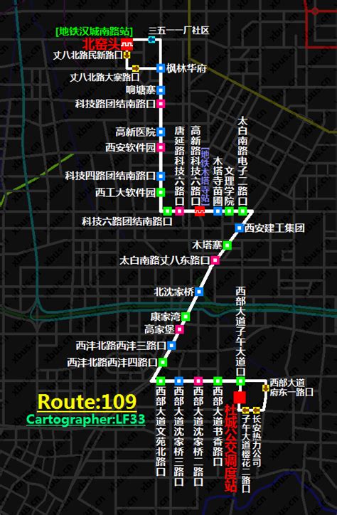 109路公交车-西安公交网