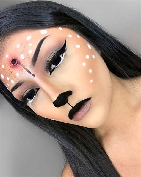 dark deer makeup